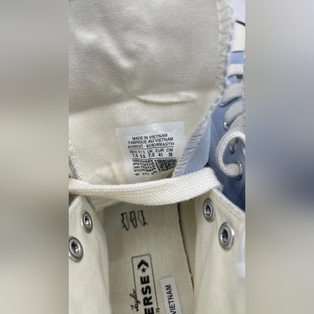 NEW M7.5/W9.5 CONVERSE CHUCK 70 PLUS 3D FLOWERS LIMITED EDITION PLATFORM SHOES - Picture 5 of 7